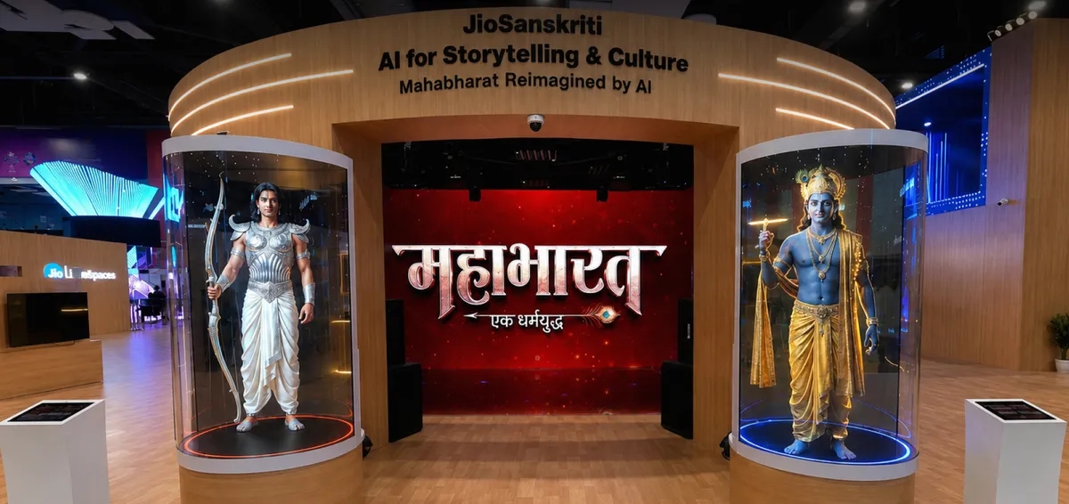 AI Mahabharat storytelling experience