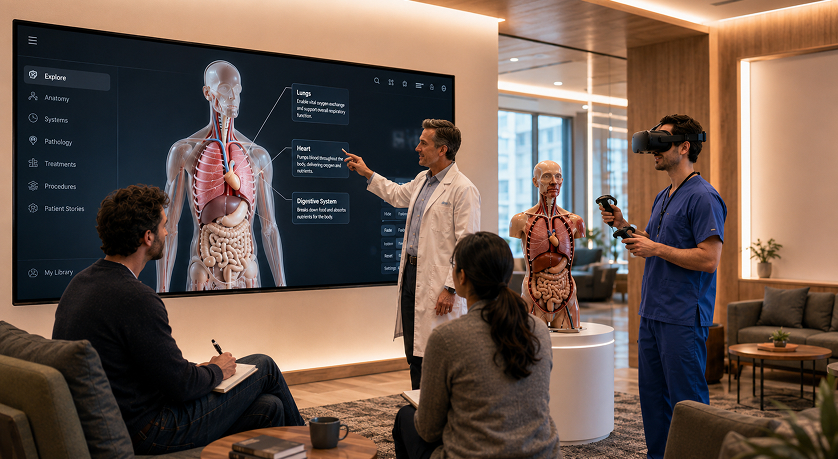 Healthcare experience center