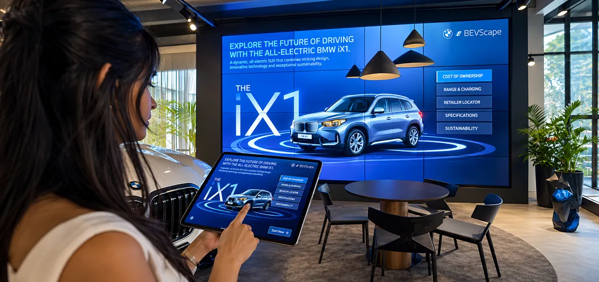 IPAD SYNCED Interactive screen
