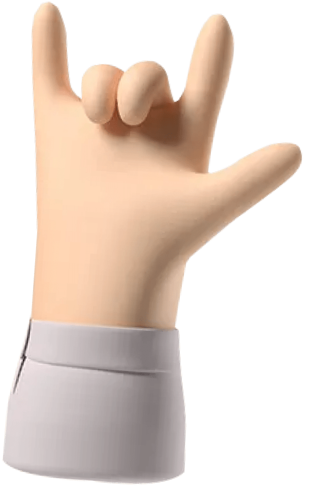 Decorative hand illustration